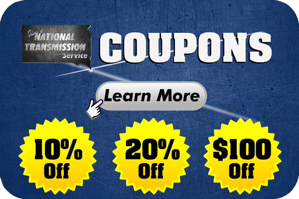 Transmission Repair Coupons