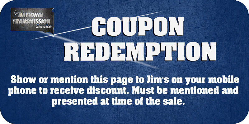 Transmission Coupon Redemption